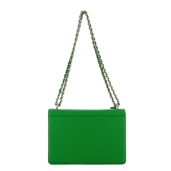 Gaëlle Ga‚àö¬¥lle - Borsa a spalla in similpelle liscia Verde - GAACW0 | Italystation.com - Shop Now at italystation.com