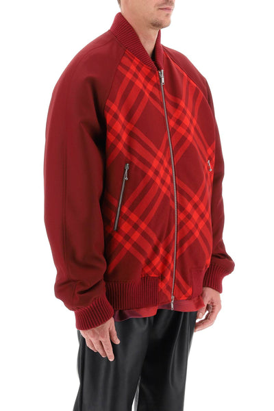 Burberry check reversible bomber jacket 8078906 RIPPLE IP CHECK