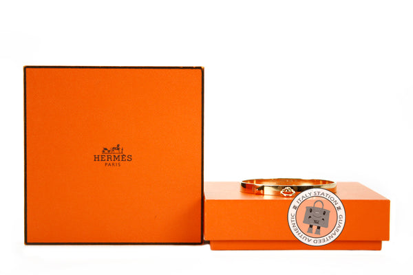 HERMES Hermes 108112B Collier DE Chien Cuff Cdc 18K Gold / 00SH Metal  | Italystation.com - Shop Now at italystation.com