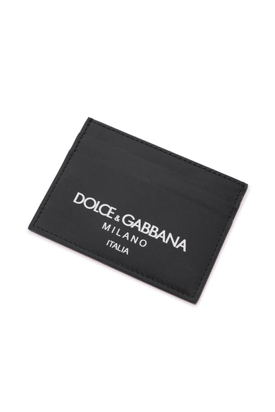 Dolce & gabbana logo leather cardholder BP0330 AN244 DG MILANO ITALIA