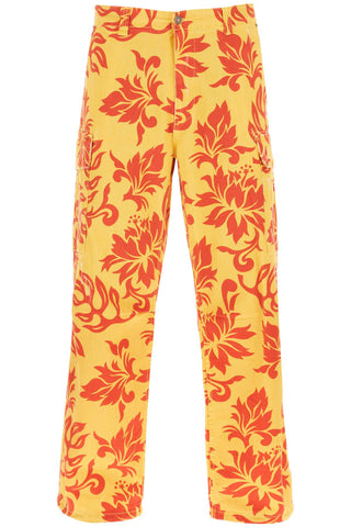 Erl floral cargo pants ERL06P001 ERL TROPICAL FLOWERS 3