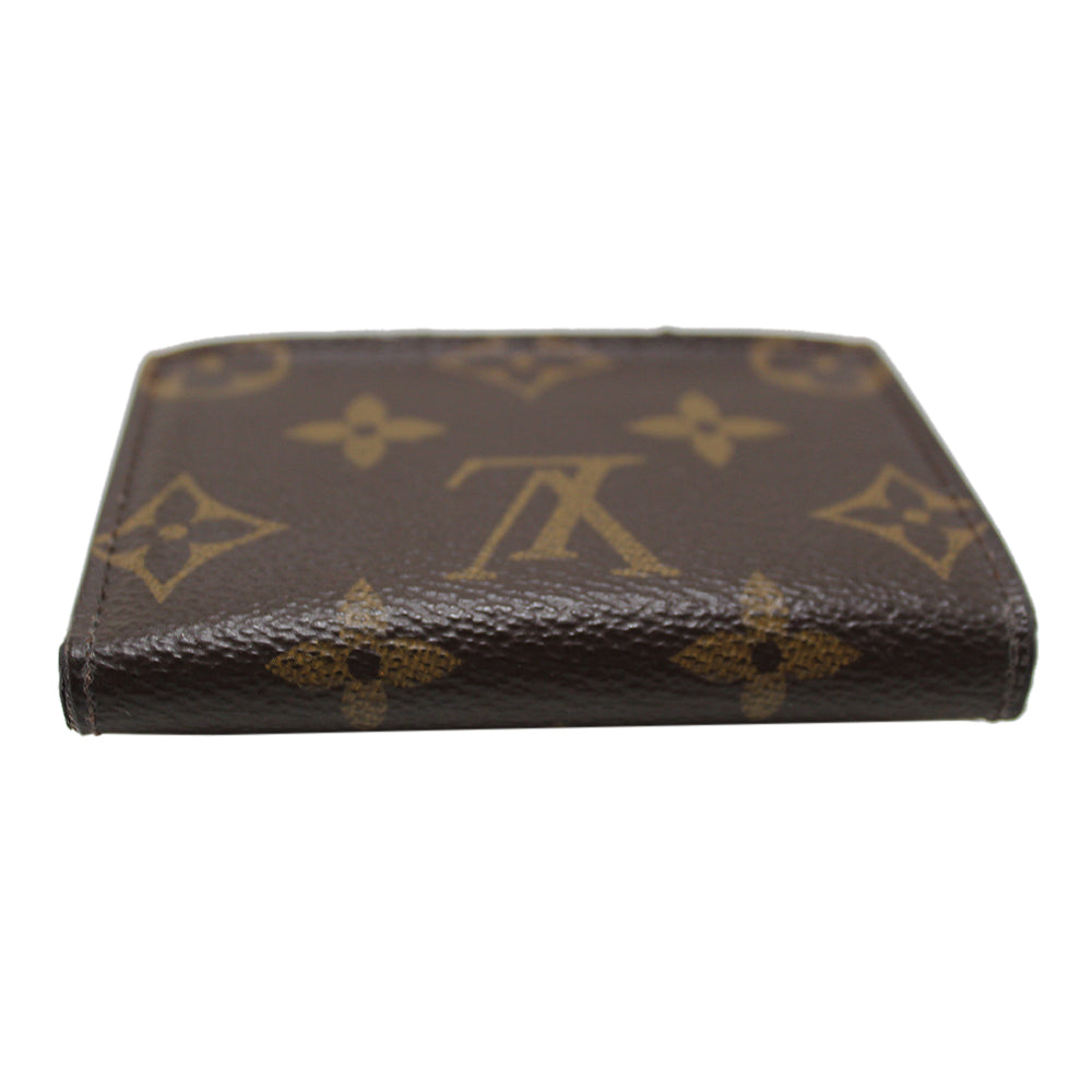 Louis Vuitton Victorine Wallet Monogram Brown Lining in Coated