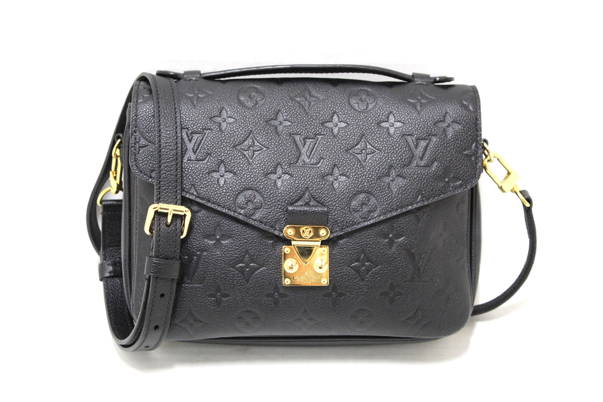 Louis Vuitton M41487 Monogram Empreinte Leather Pochette Metis Messenger Bag