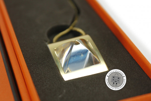HERMES Hermes Circe Saint-louis Crystal Pendant Gold Plated Metal Neck | Italystation.com - Shop Now at italystation.com