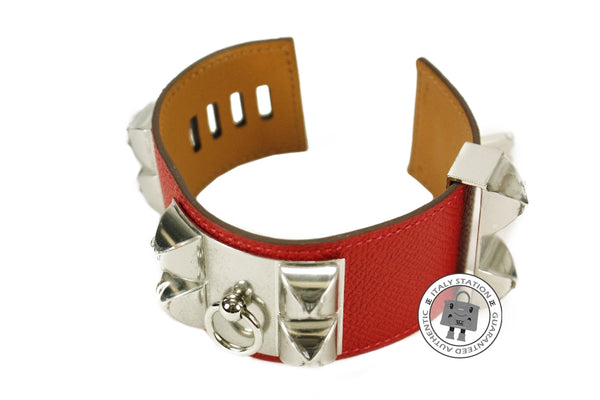 HERMES Hermes Collier DE Chien Cuff Cdc Casaque / CKQ5 Epsom Small Bra | Italystation.com - Shop Now at italystation.com