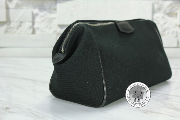 HERMES Hermes Bombay Black / CK89 Canvas Mini Clutch Phw | Italystation.com - Shop Now at italystation.com