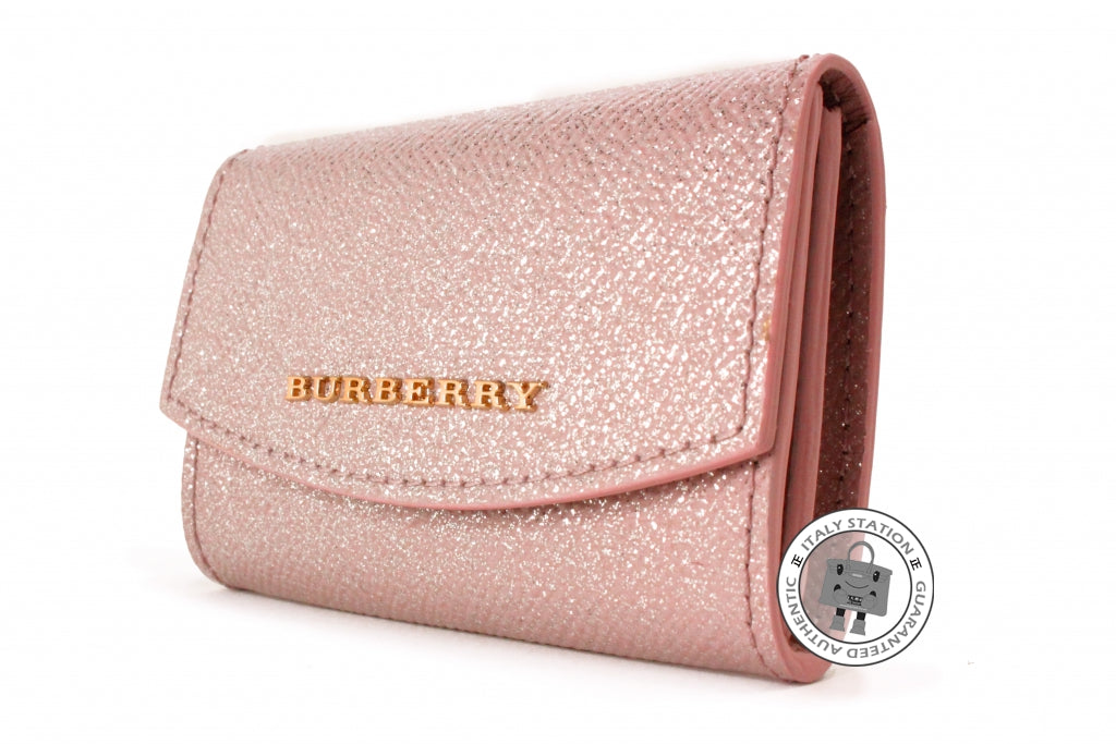 Burberry 3996513 Chesham Horseferry And Leather Card Case Pale Orchid –  Italy Station