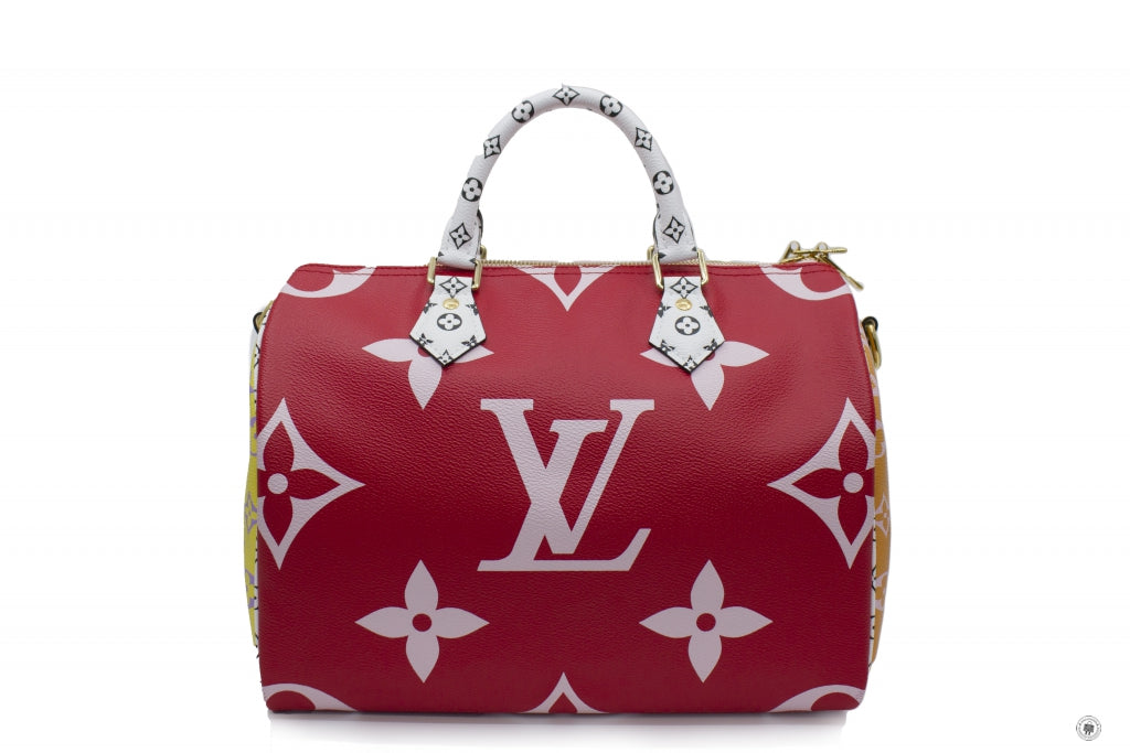 Louis Vuitton Monogram Giant Speedy 30 Shoulder Bag