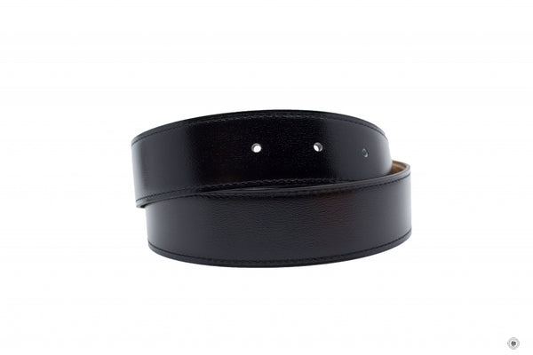 HERMES Hermes 32 MM Reversible Belt  Black/gold Evergrain 90CM Belts | Italystation.com - Shop Now at italystation.com