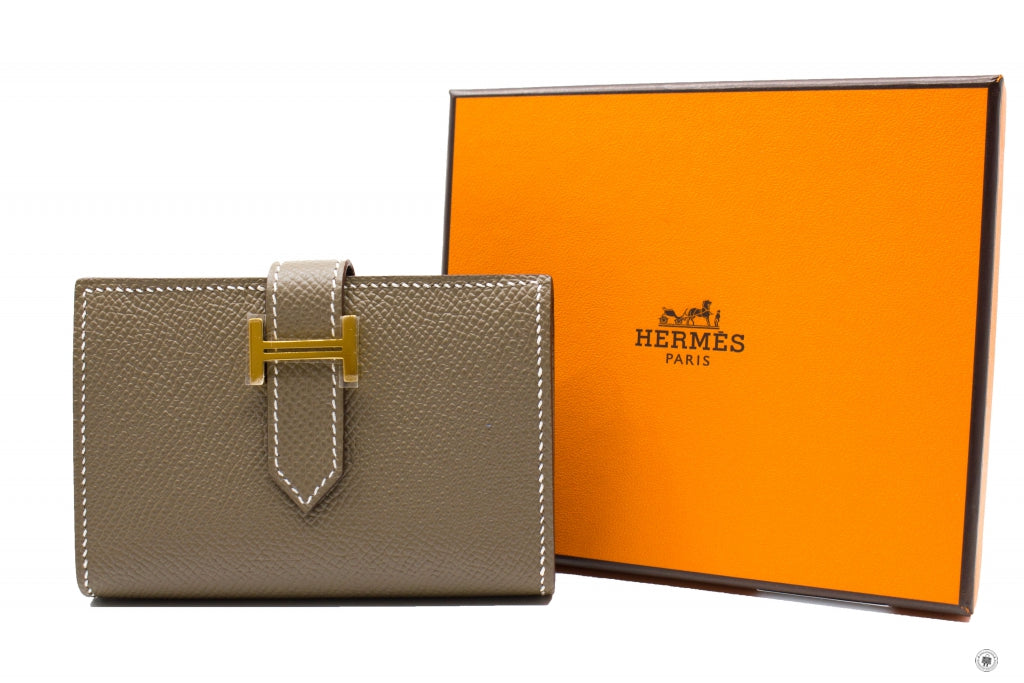Hermès Bearn card holder $1,475 Rouge Sellier Card holder in