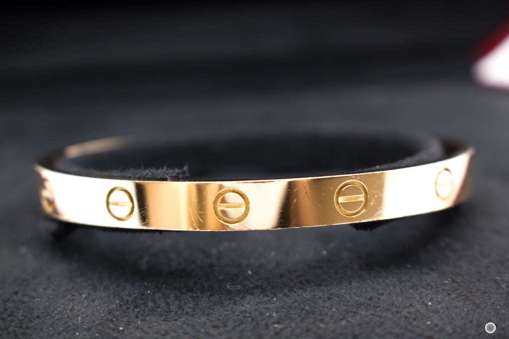 Cartier Love Bracelet Rose Gold 18CM Bracelet Italy Station