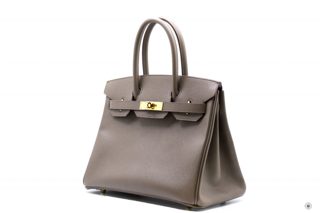 Hermès Birkin Etain Epsom Handbag