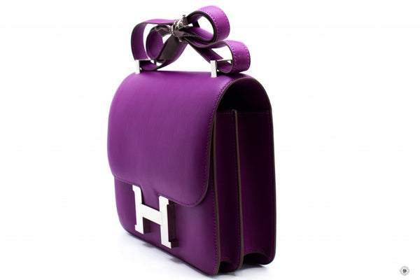 HERMES Hermes Constance 24  Anemone / CKP9 Evercolor 24 Shoulder Bags  | Italystation.com - Shop Now at italystation.com