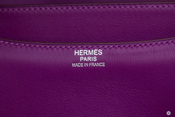 HERMES Hermes Constance 24  Anemone / CKP9 Evercolor 24 Shoulder Bags  | Italystation.com - Shop Now at italystation.com