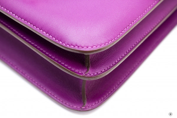 HERMES Hermes Constance 24  Anemone / CKP9 Evercolor 24 Shoulder Bags  | Italystation.com - Shop Now at italystation.com