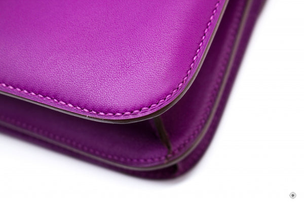 HERMES Hermes Constance 24  Anemone / CKP9 Evercolor 24 Shoulder Bags  | Italystation.com - Shop Now at italystation.com