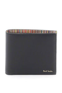 Paul smith signature stripe bifold wallet M1A 4832 BMULTI BLACK