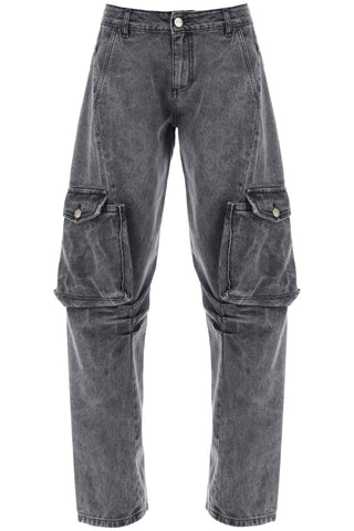 Mvp wardrobe san babila cargo jeans MVPI3PJ013 DENIM GRIGIO