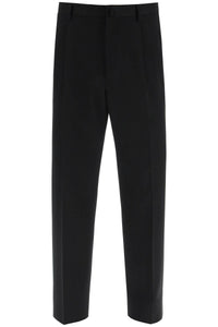 Lanvin wool cigarette trousers RMTR00034885P23 BLACK