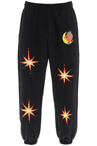 Sky high farm 'firework' jogger pants SHF03P032 BLACK