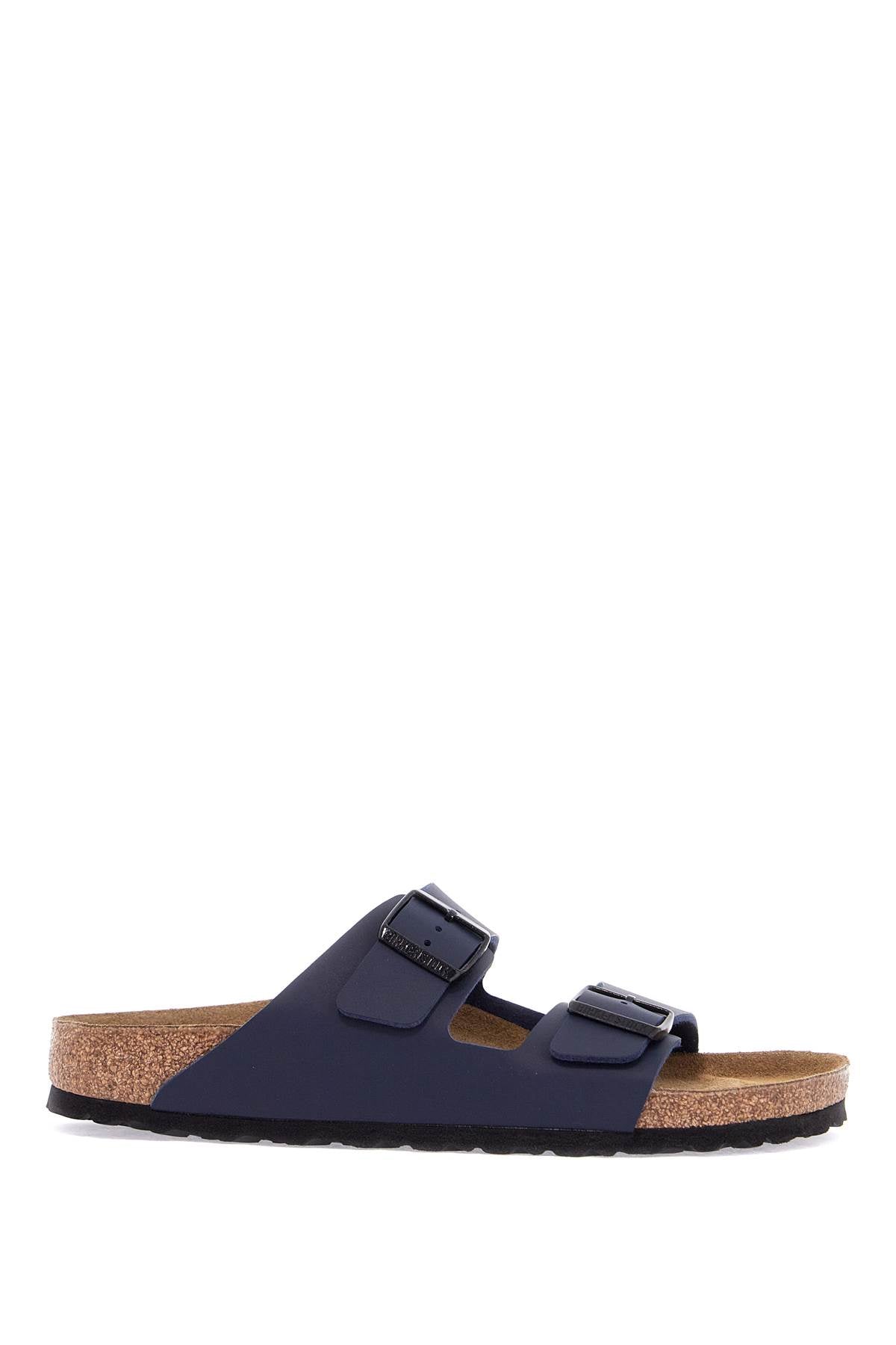 dark blue arizona sandals in birkoflor with cork sole 051753 BLUE