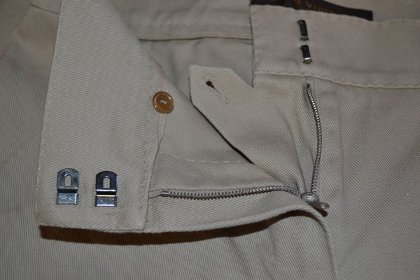 Louis Vuitton Beige Cotton Womens Pants Size 34