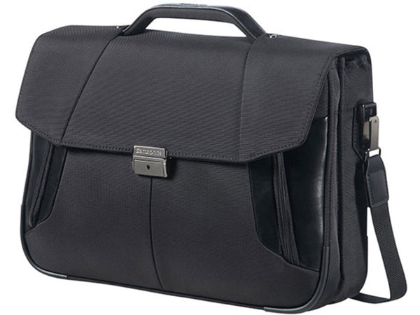 Samsonite 08N009 Briefcase S With Laptop Holder Xbr 15.6 Black Briefcases