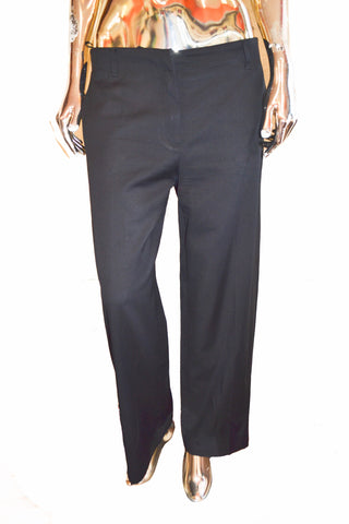 Ready to Wear Fendi Women's Black Pants Size 44 | Italystation.com - Shop Now at italystation.com