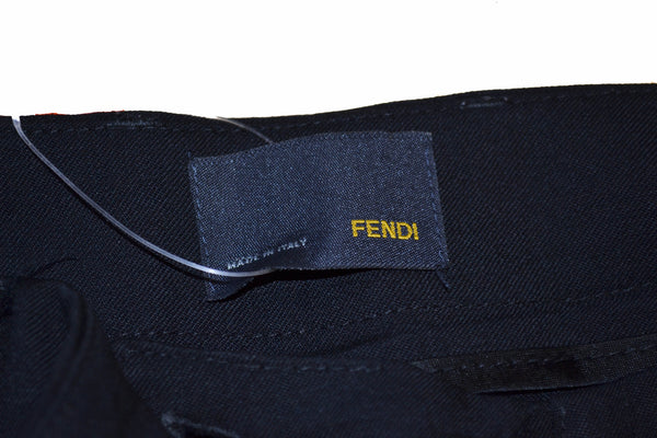 Fendi Women's Black Pants Size 44