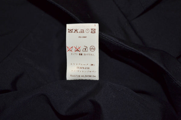 Louis Vuitton Navy Balloon Skirt Size 34