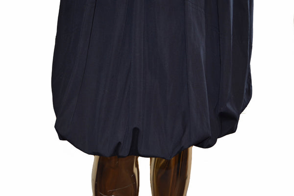 Louis Vuitton Navy Balloon Skirt Size 34