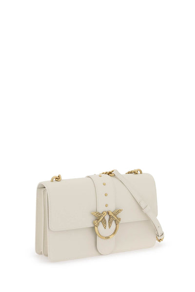 classic love icon simply bag 100053 A0F1 BIANCO SETA-ANTIQUE GOLD