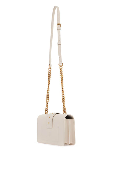 classic love icon simply bag 100059 A0F1 BIANCO SETA-ANTIQUE GOLD