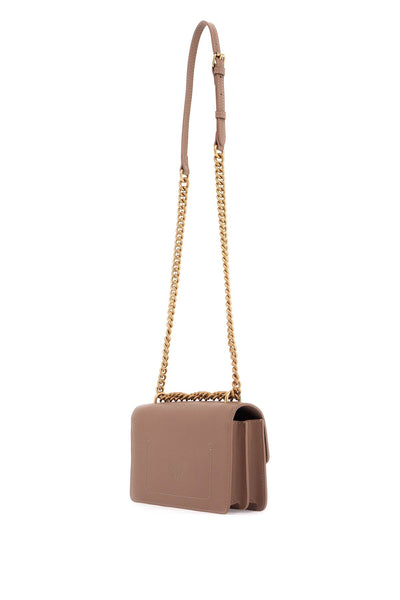 -shoulder mini love bag 100074 A0F1 BISCOTTO ZENZERO-ANTIQUE GOLD