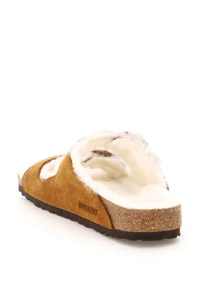 arizona shearling mules narrow fit 1001135 MINK