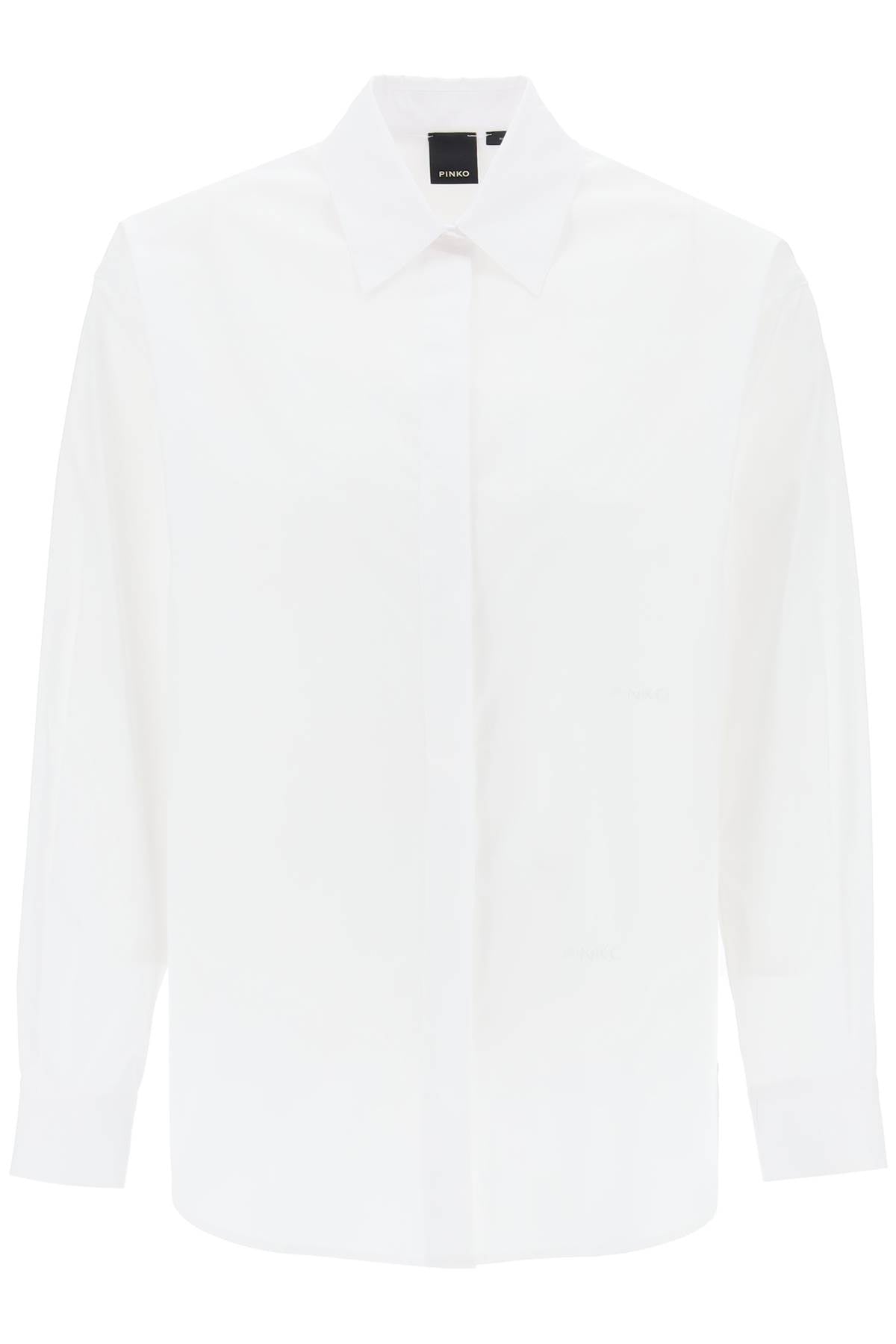 cotton popeline shirt 100233 A19U BIANCO BRILLANTE