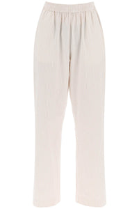 organic cotton striped claudia pants 10045 24119 GOTS BEIGE WHITE STRIPE