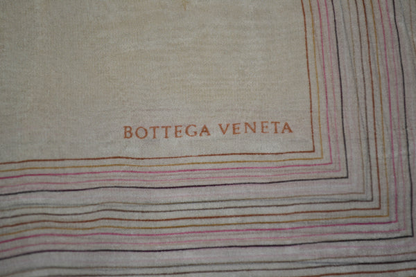 bottega veneta colorful butterfly 100% silk scarf | Shop Now at Italystation.com