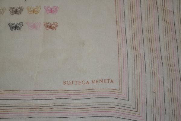 bottega veneta colorful butterfly 100% silk scarf | Shop Now at Italystation.com