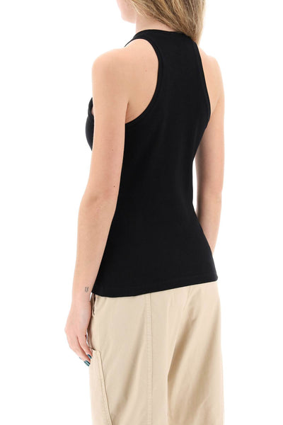 sleeveless top with 100822 A15E NERO LIMOUSINE