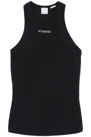 sleeveless top with 100822 A15E NERO LIMOUSINE