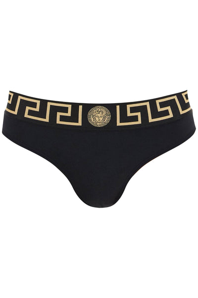 bikini bottom with greek border 1008585 1A11119 BLACK