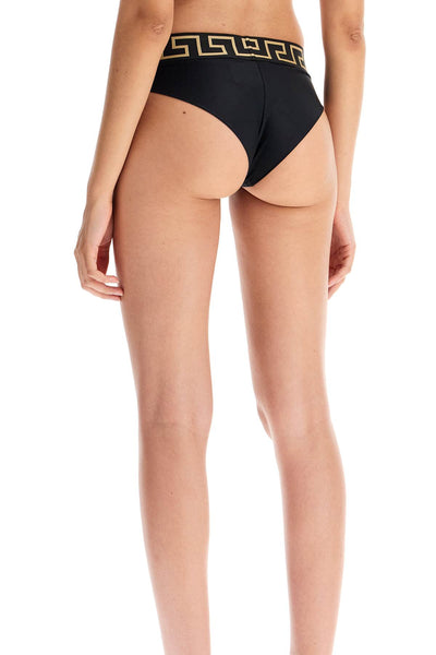 bikini bottom with greek border 1008585 1A11119 BLACK