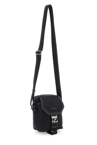 neo nylon crossbody bag 1009919 1A08705 BLACK-RUTHENIUM