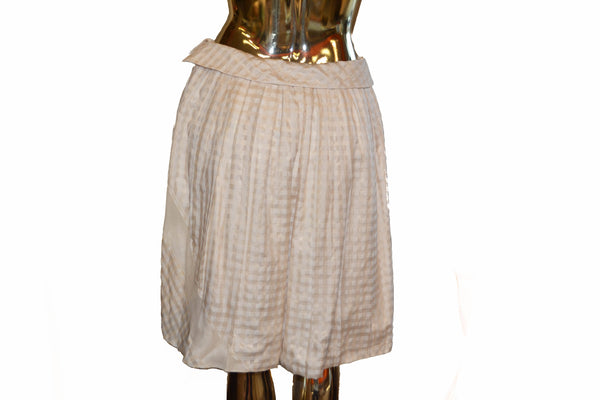 New Louis Vuitton Beige Skirt Size 34