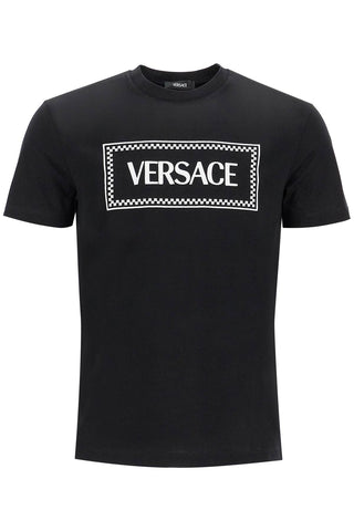 embroidered logo t-shirt 1011694 1A08584 BLACK