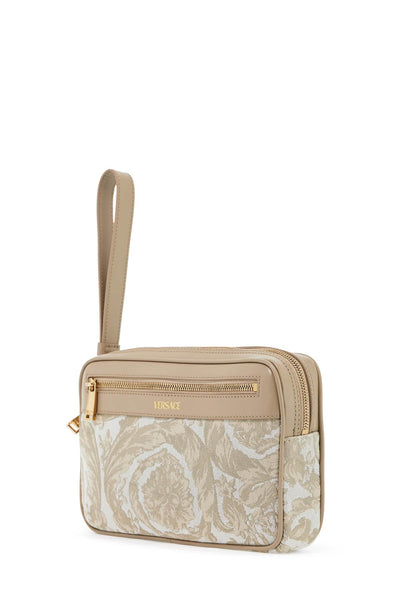 baroque jacquard 1012855 1A09321 BEIGE+BEIGE-VERSACE GOLD