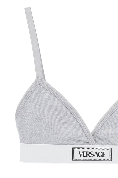 90s logo ribbed bralette 1013503 1A09551 GREY MELANGES