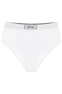 ribbed briefs with '90s logo 1013505 1A09551 WHITE