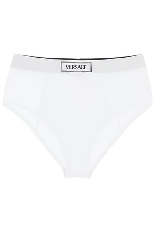 ribbed briefs with '90s logo 1013505 1A09551 WHITE